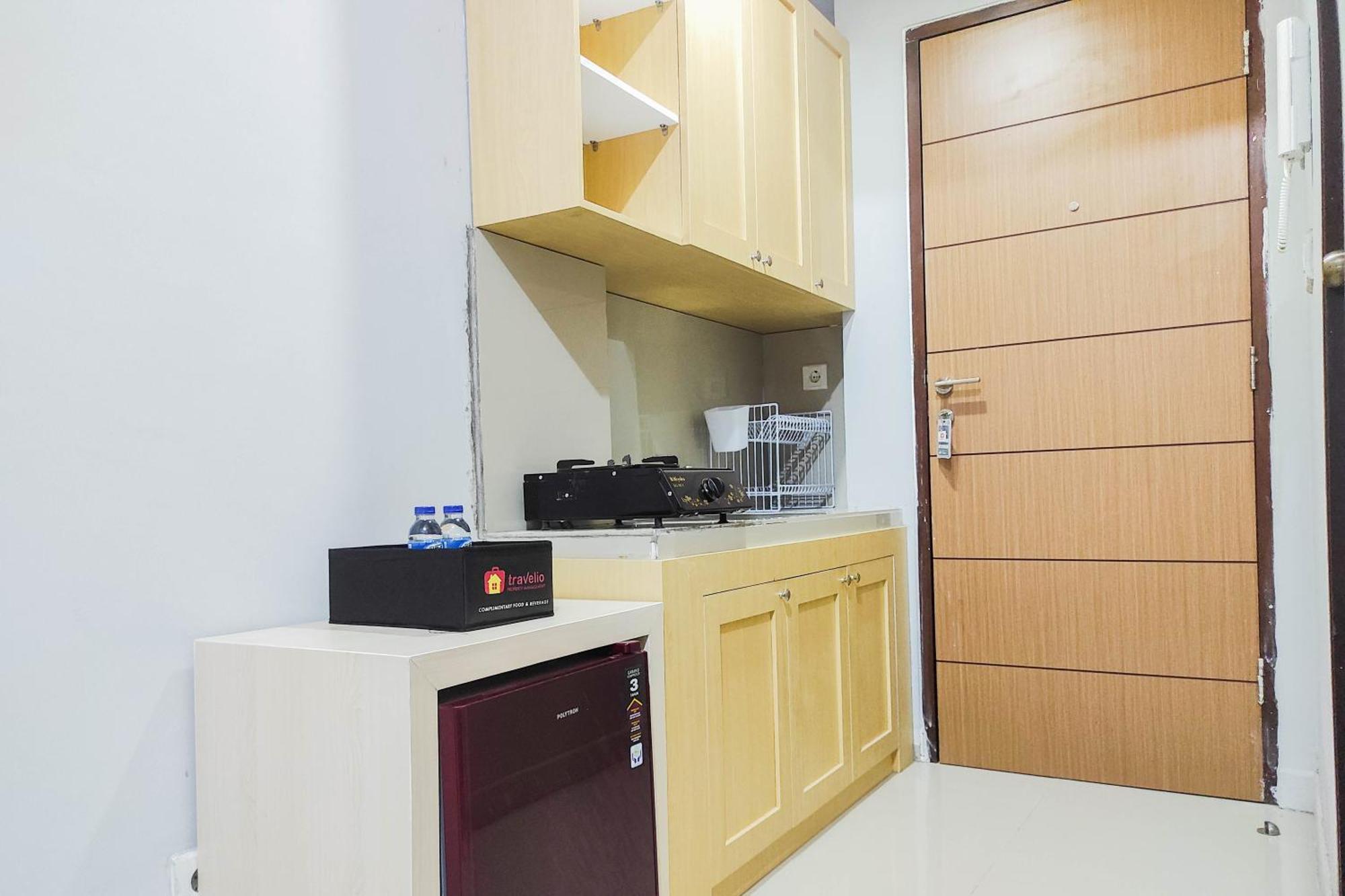 Comfy And Minimalist Studio At Vida View Apartment By Travelio Pampang Kültér fotó